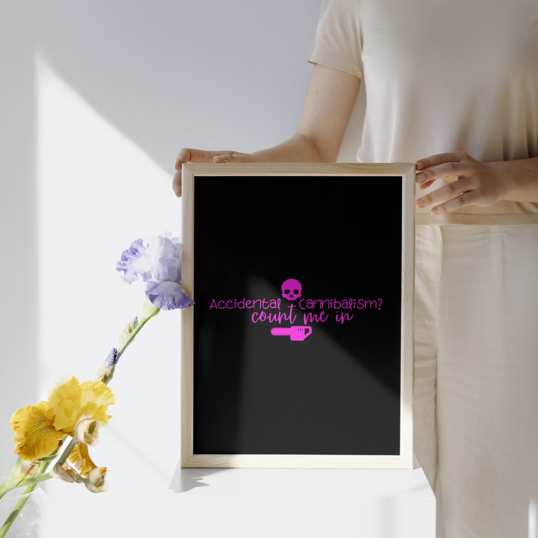 Accidental Cannibalism Digital Art Print