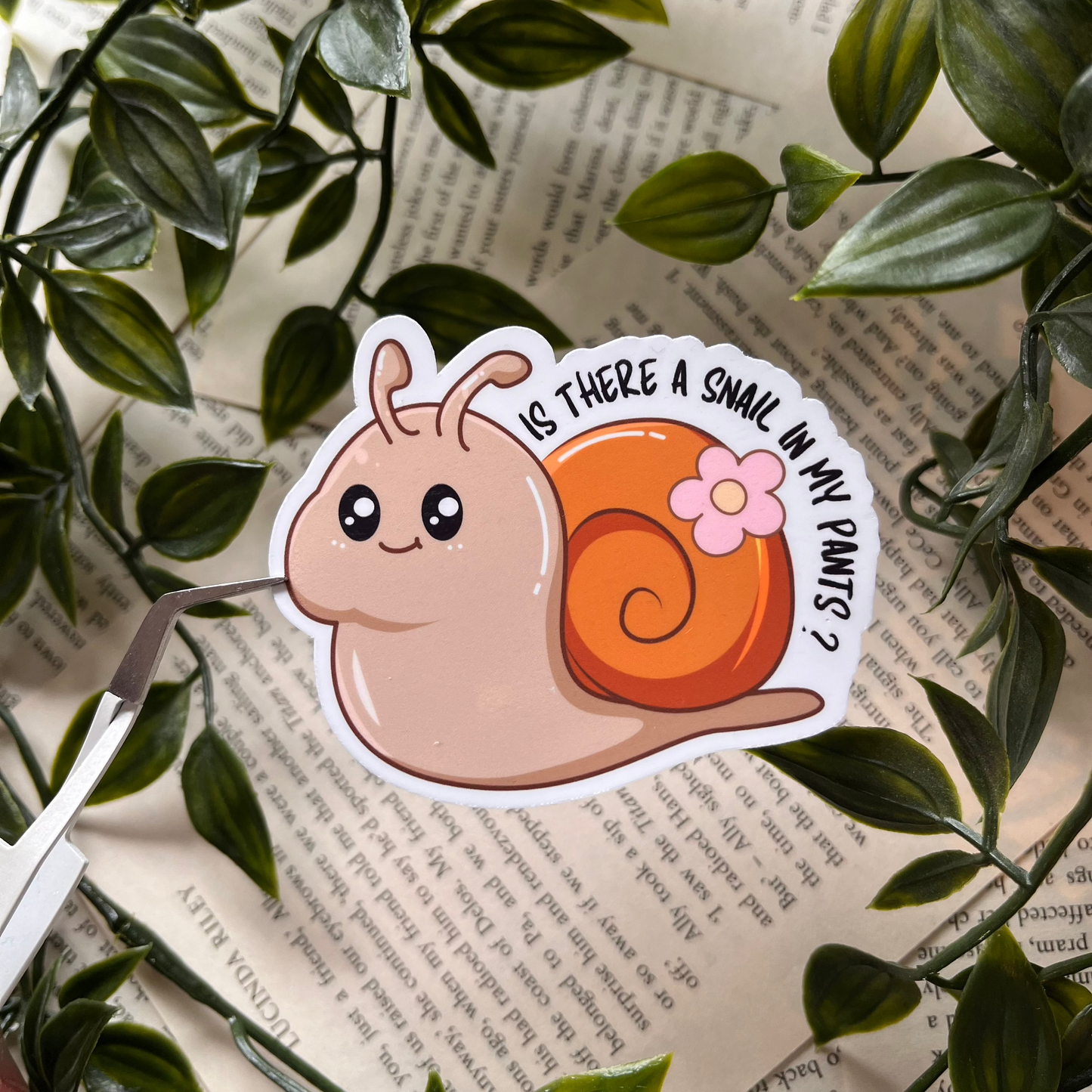 Slutty Snail Sticker