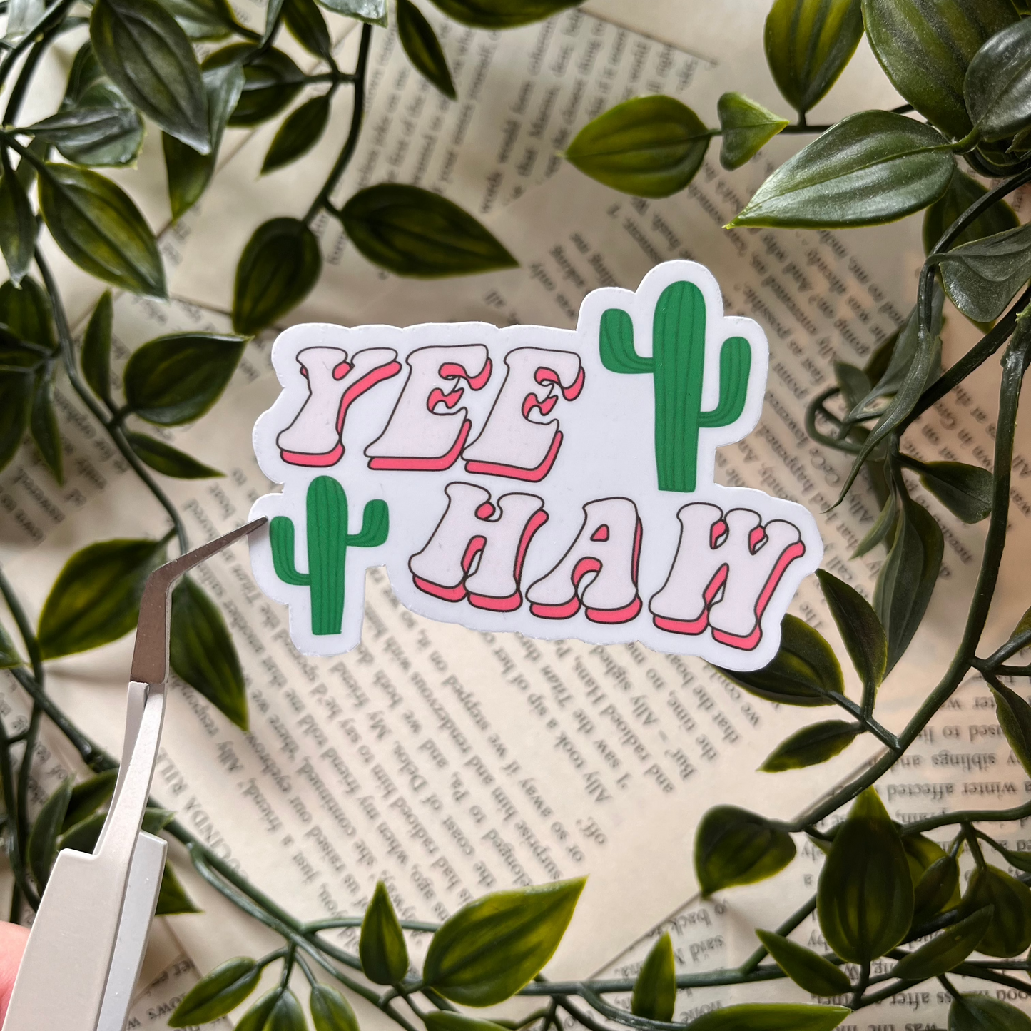 Yeehaw Sticker
