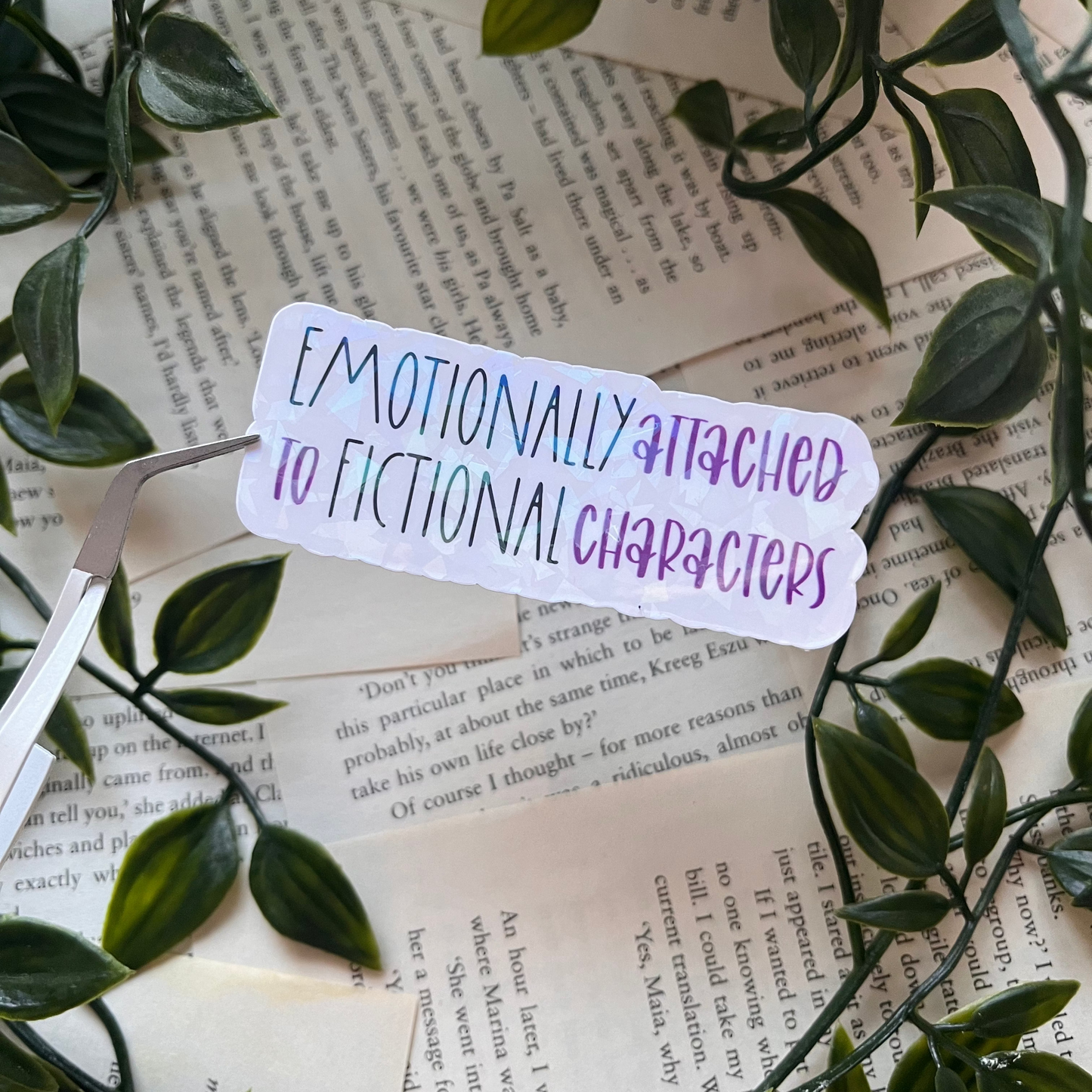 Emotionally Attached sticker