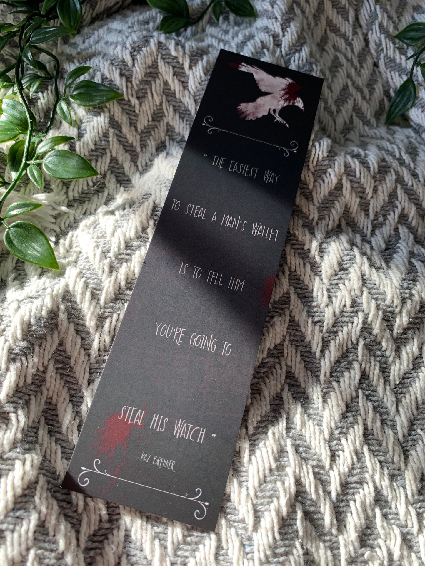 Six Of Crows Bookmark