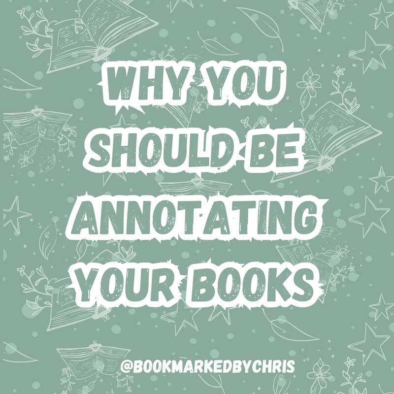 Cover image with a green background with text "Why you should be annotating your books"