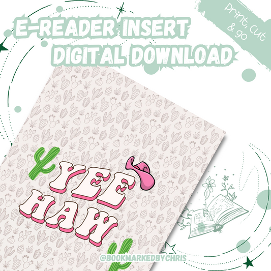 Yeehaw E-reader Digital Insert