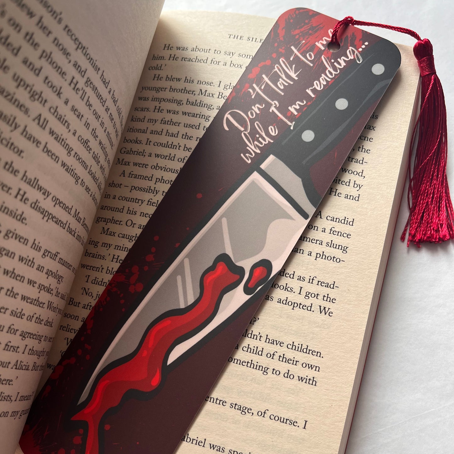 I Get Stabby Bookmark