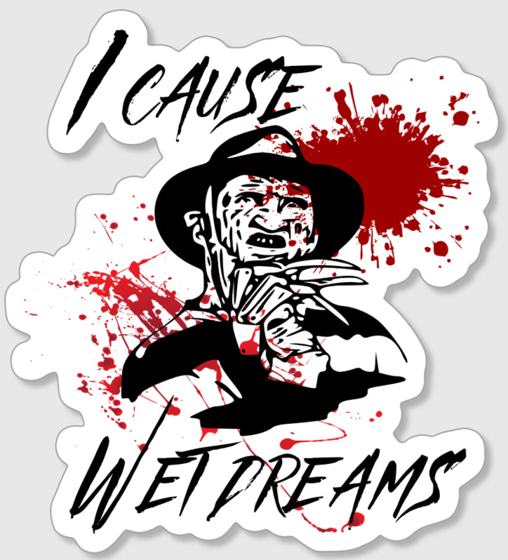 Wet Dreams Vinyl Sticker
