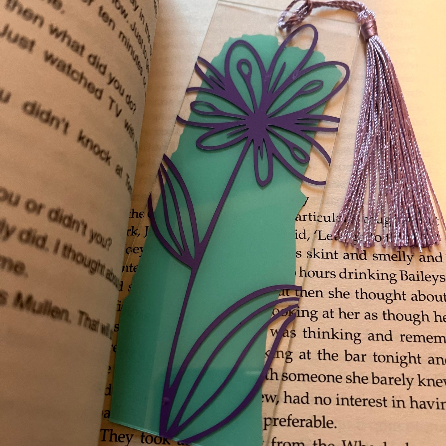 Pastel Flower Bookmark