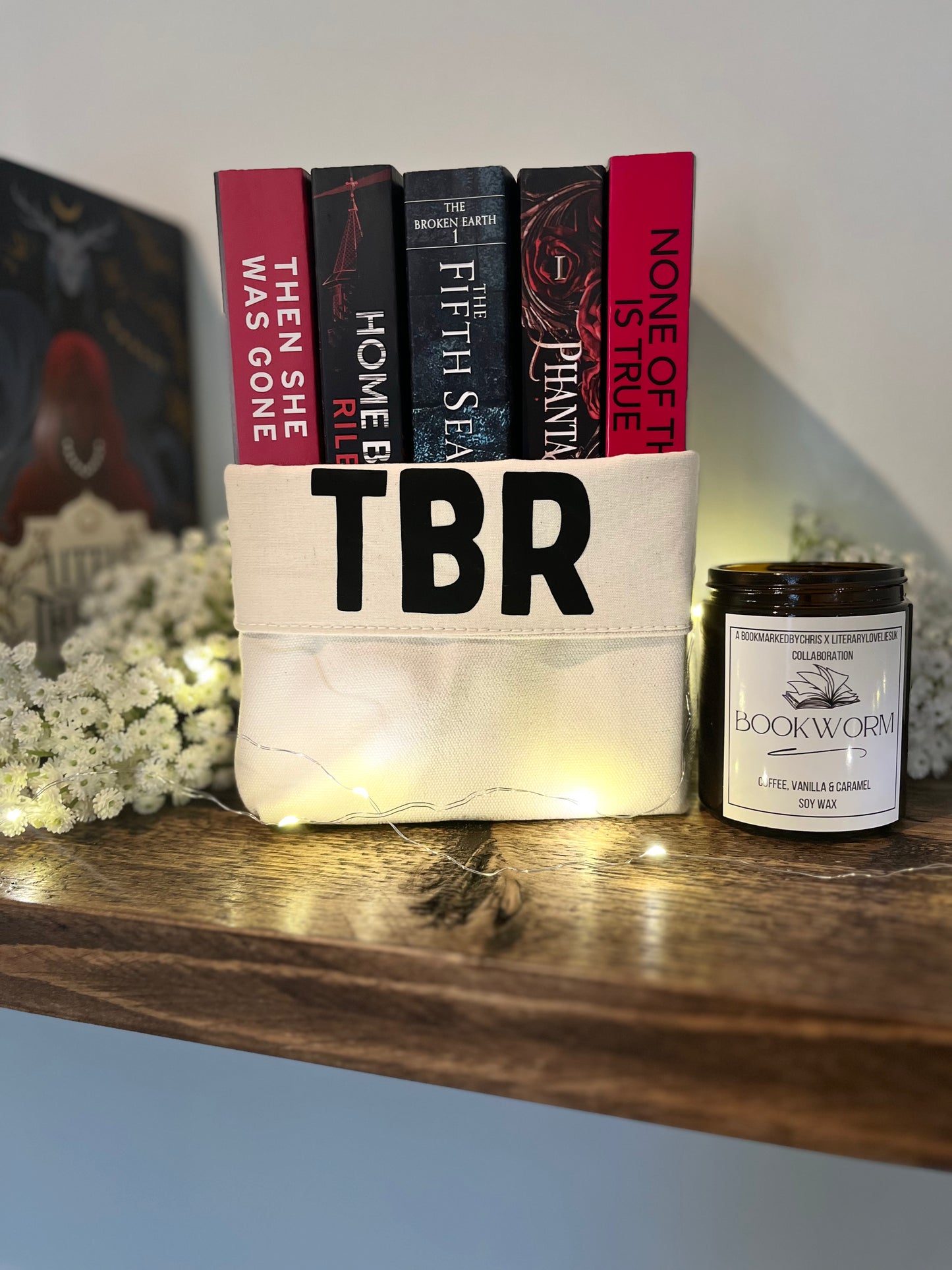 TBR canvas basket