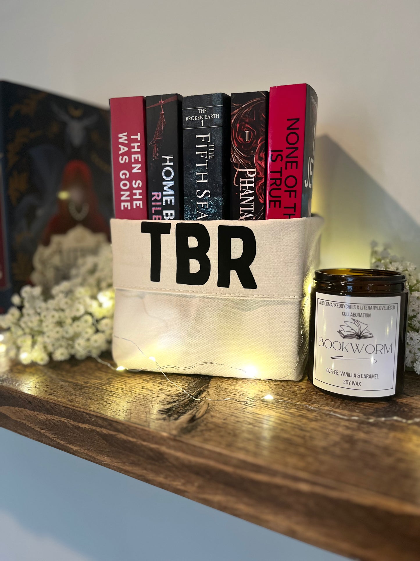TBR canvas basket
