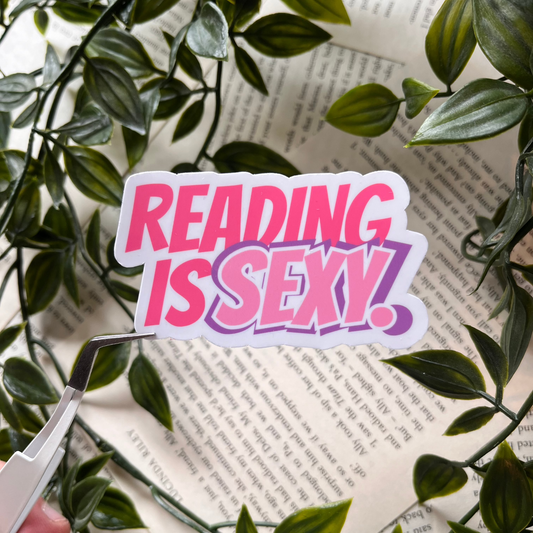 Reading Is Sexy! Sticker