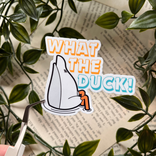 What The Duck Sticker