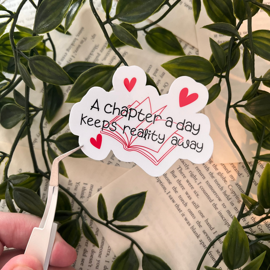 A chapter A day Sticker