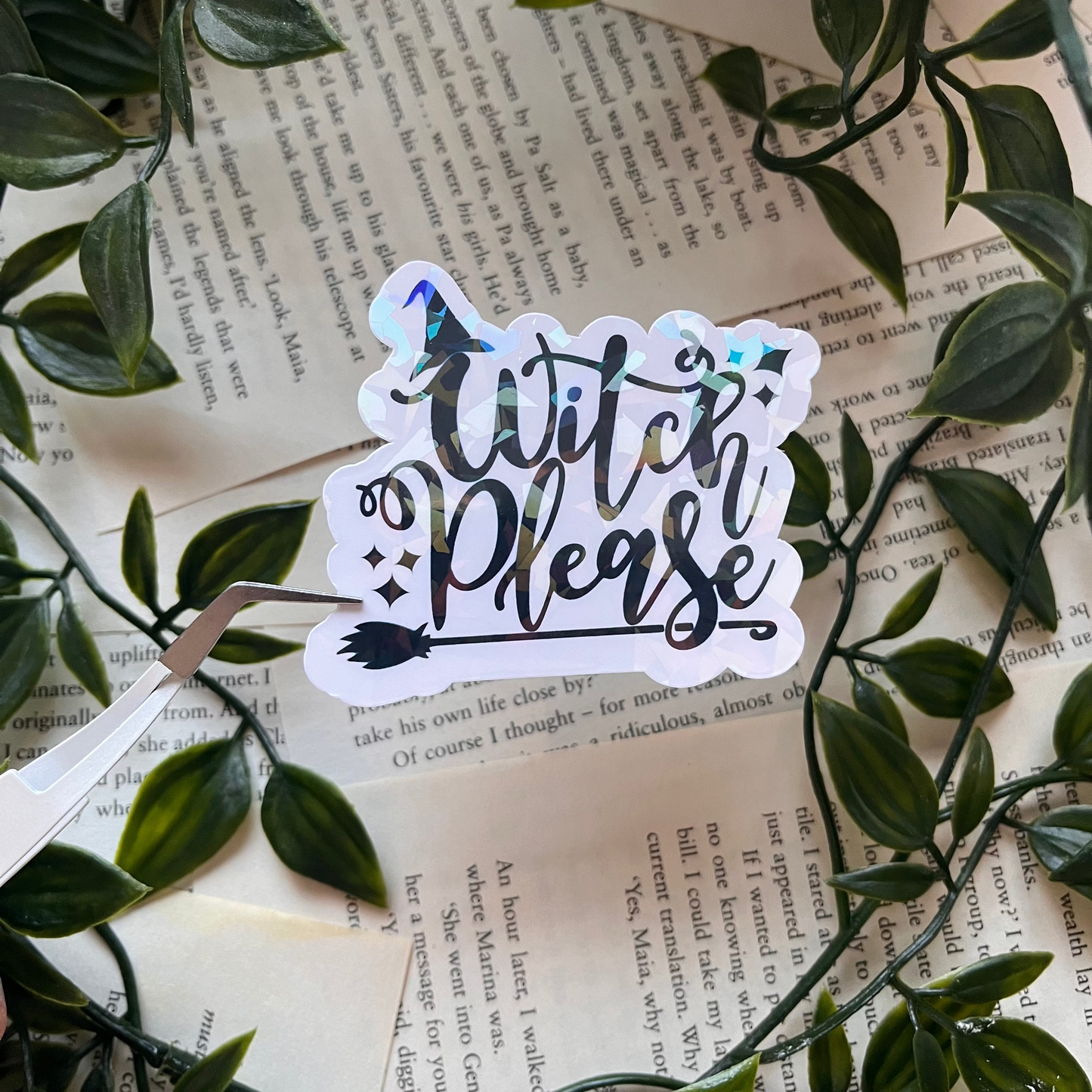 Witch Please sticker