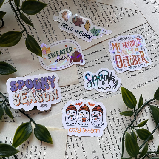 Cute But Spooky sticker set