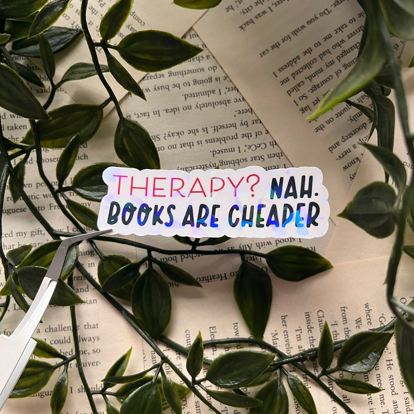 Therapy? Nah sticker