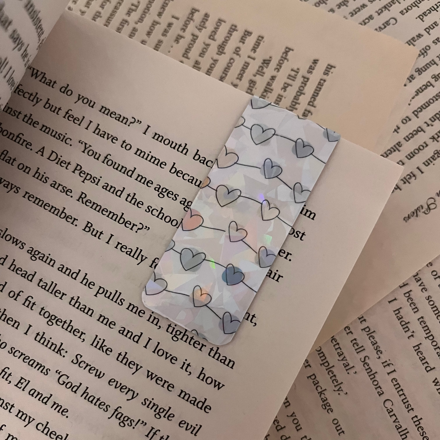 Mini Love Line Magnetic Bookmark