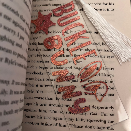 Buckle Bunny Acrylic Bookmark