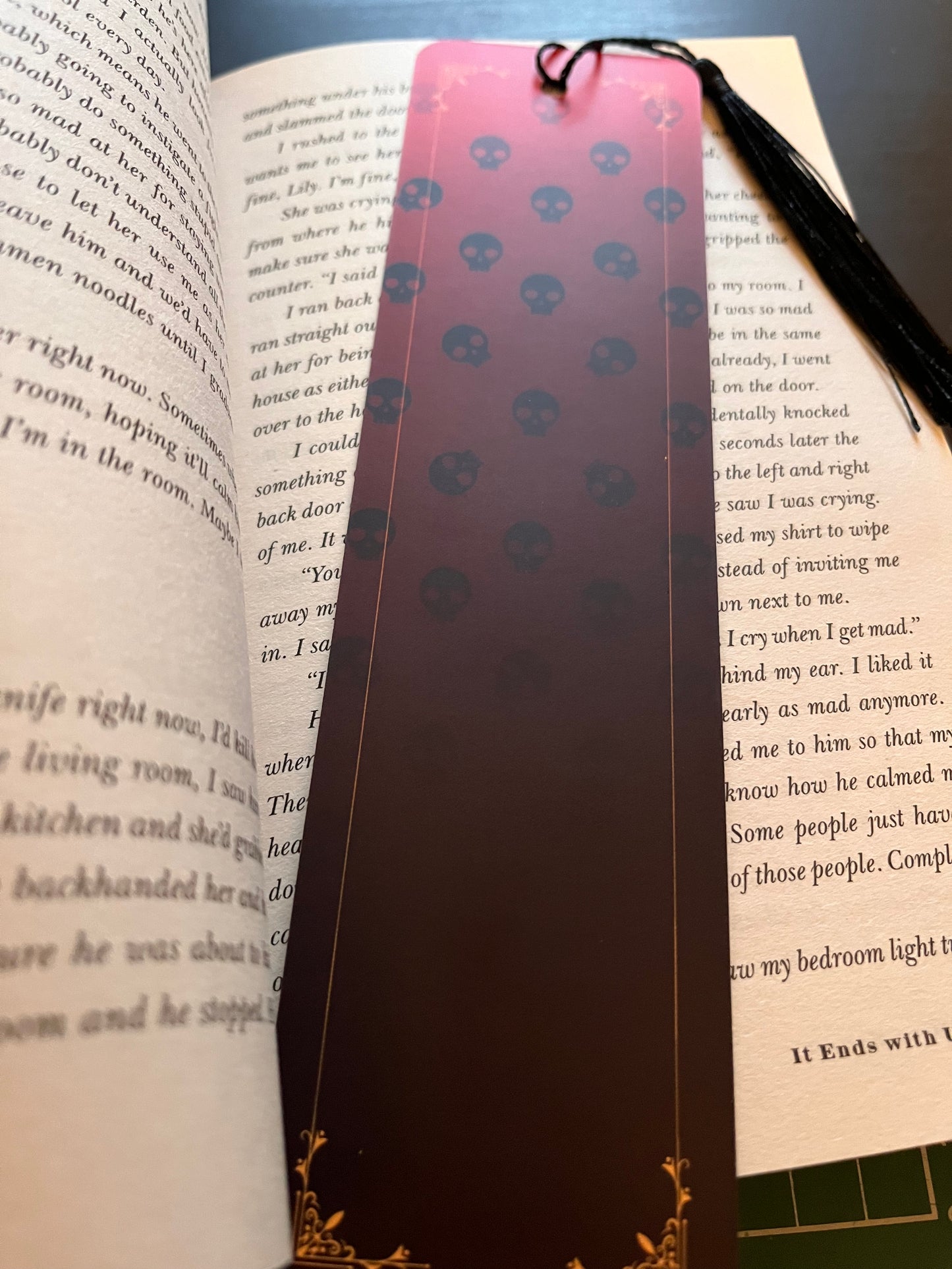 Dark Romance Bookmark