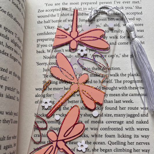 Dragonfly Acrylic Bookmark