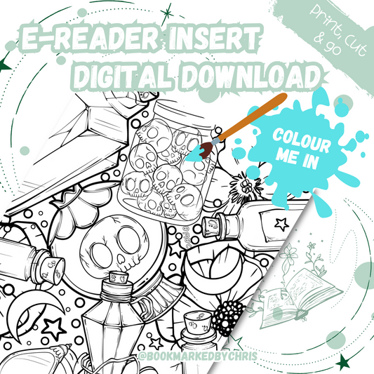 Potions Colour In  E-reader Digital Insert