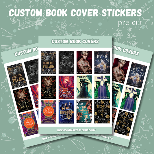 Mini Pre-Cut Custom Book Covers
