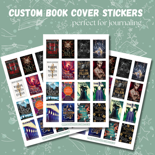 Custom Book Cover Stickers