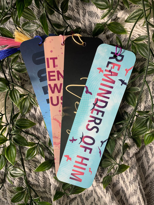 Colleen Hoover Bookmark Collection