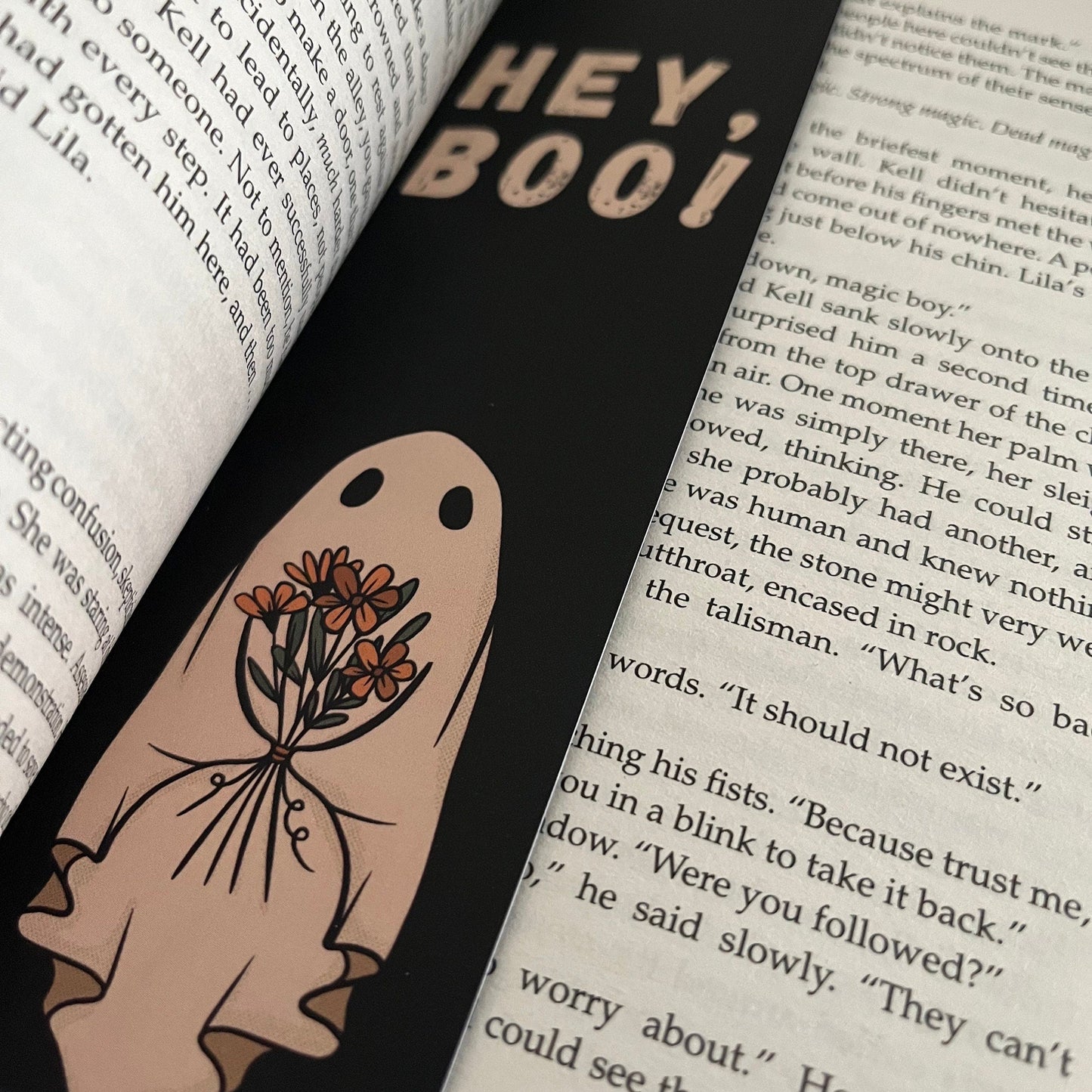 Hey Boo Bookmark