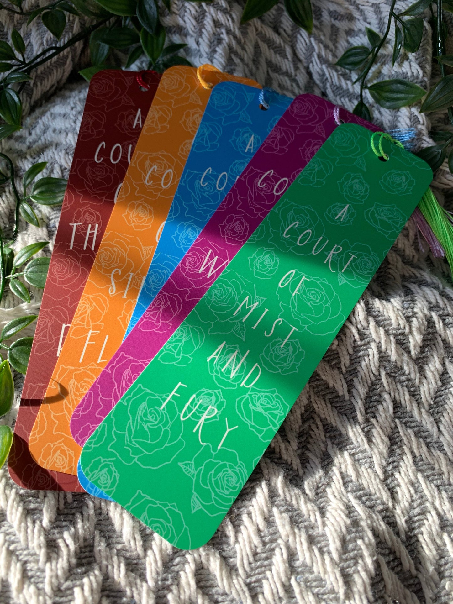 ACOTAR Bookmark collection