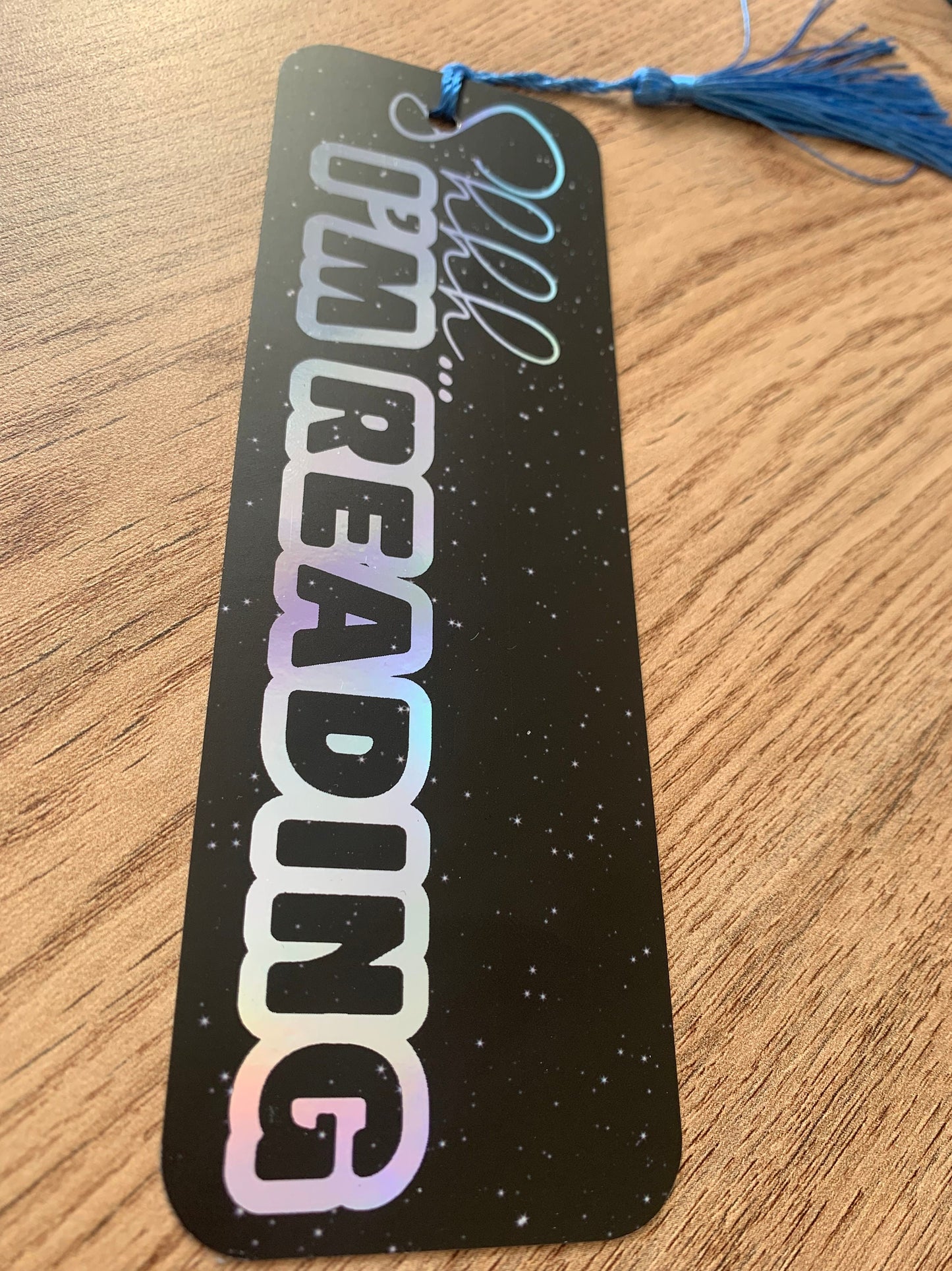Shh I'm Reading Foiled Bookmark