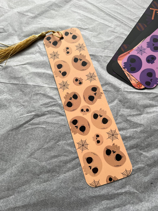 Spooky Cute Skull Bookmark
