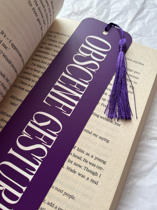 Obscene Gesture Bookmark