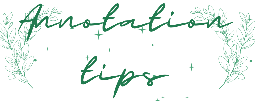 Annotation Tips For Beginners banner