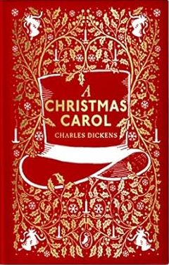 A Christmas Carol by Charles Dickens book cover